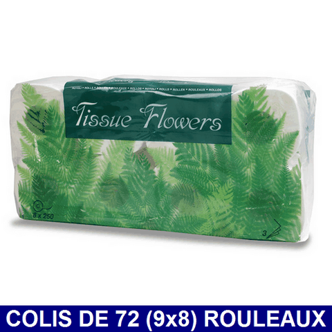 PAPIER WC ROULEAU MENAGER PURE OUATE TRIPLE EPAISSEUR 250FTS (72)